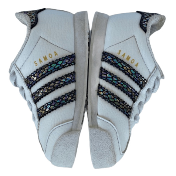 Adidas Toddler Baby Girl Samoa Sneakers Size 5 - Picture 5 of 6